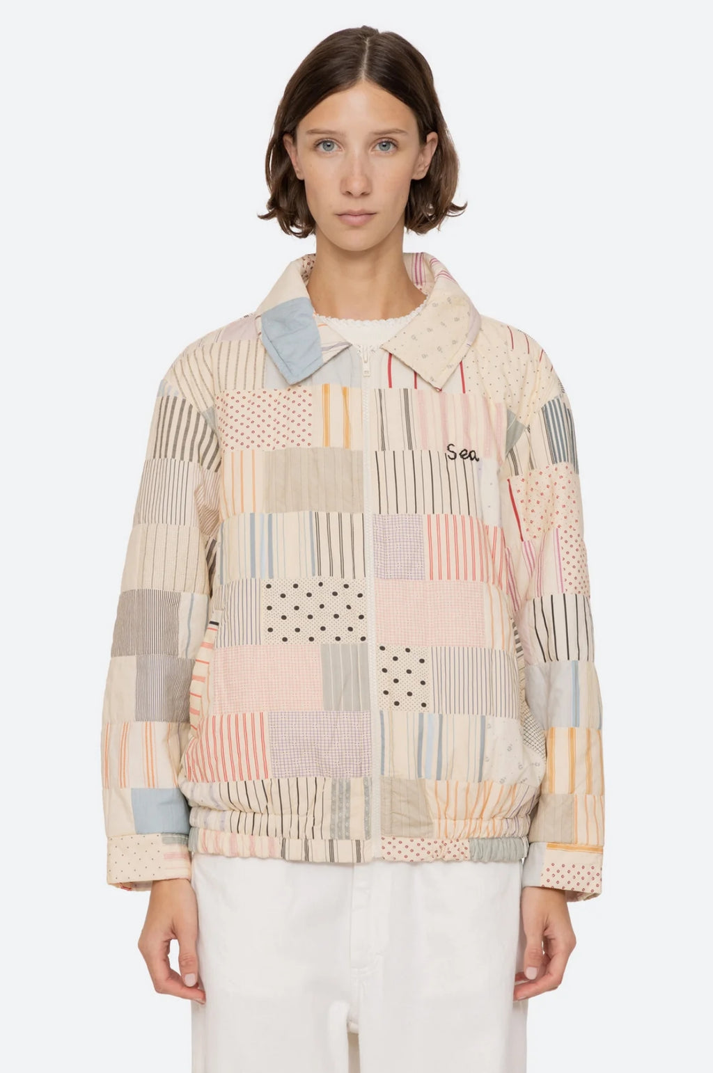 Sea New York Maisie Quilted Jacket Multi.