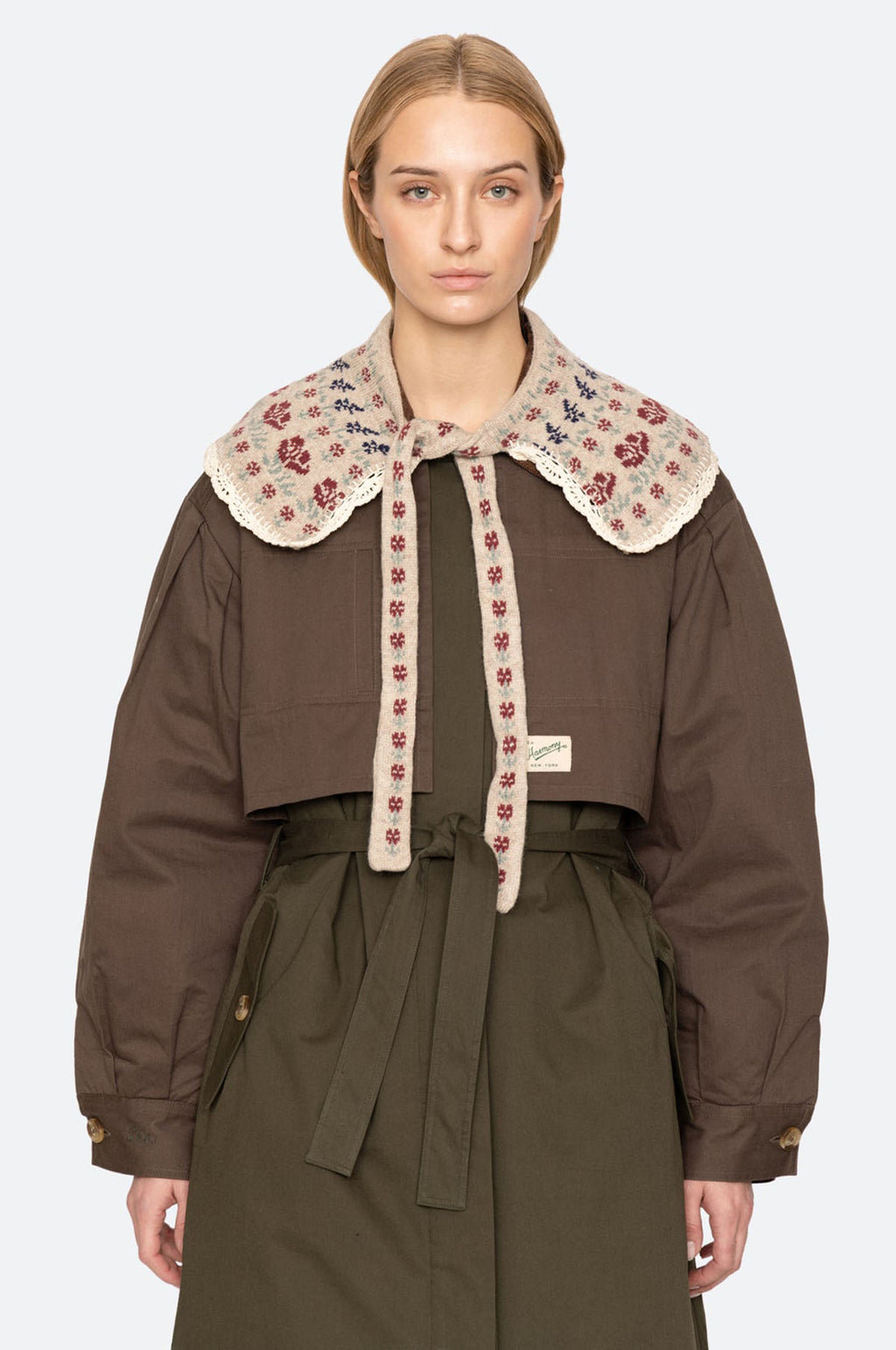 Preston Knit Collar Cream