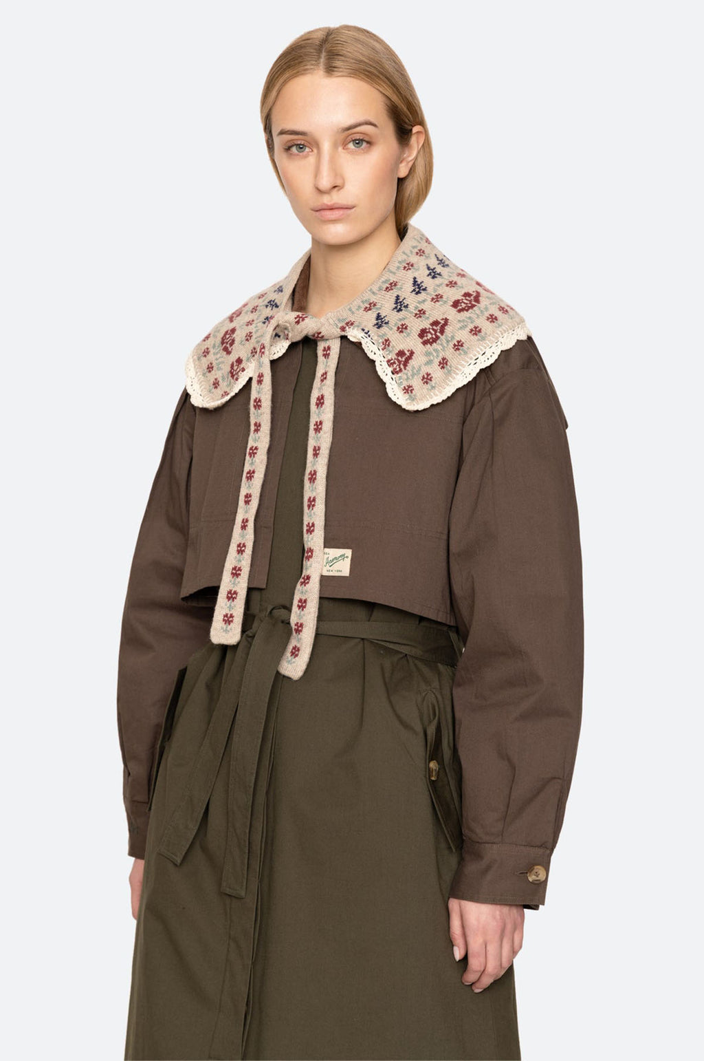 Preston Knit Collar Cream