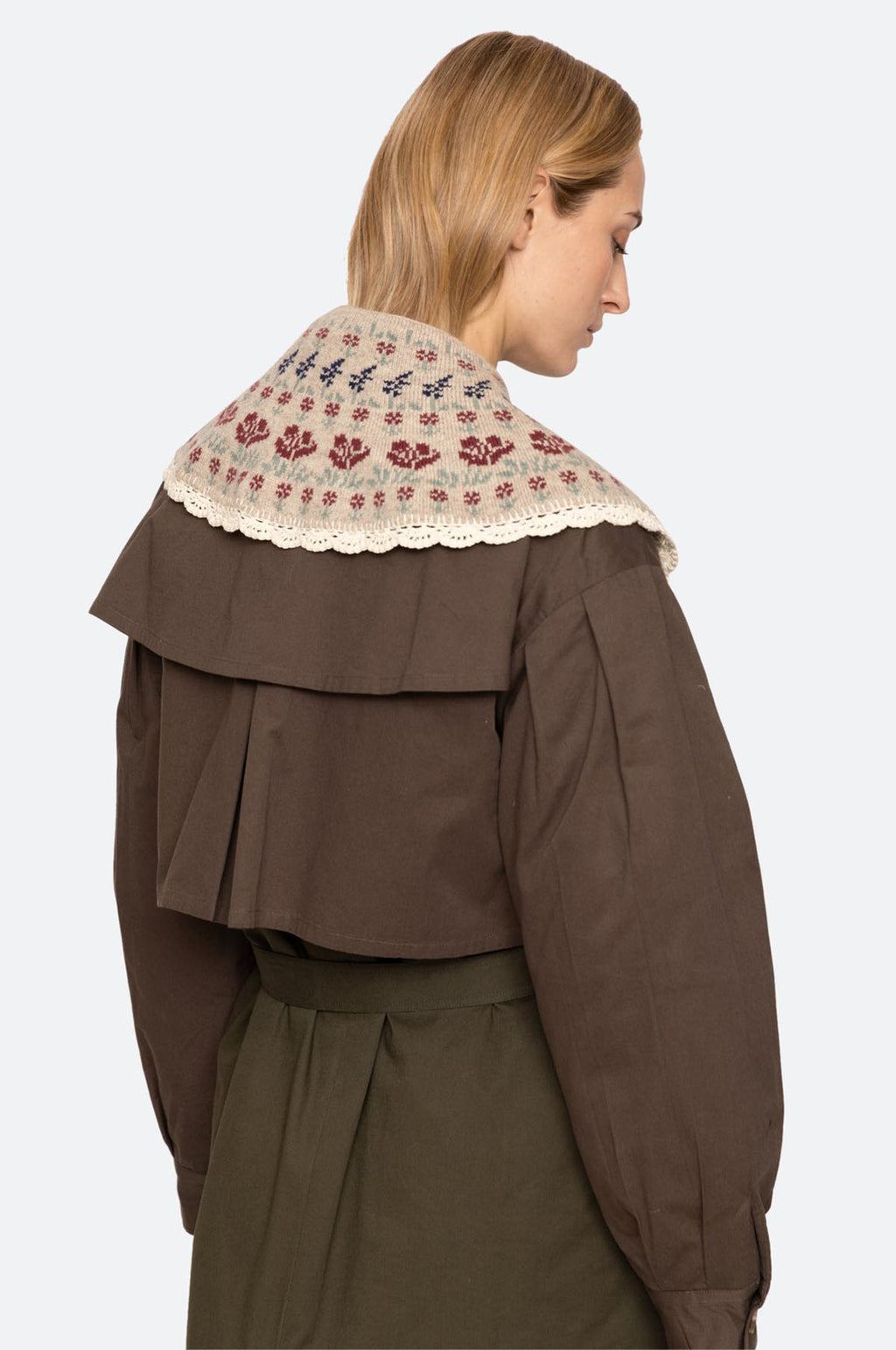 Preston Knit Collar Cream
