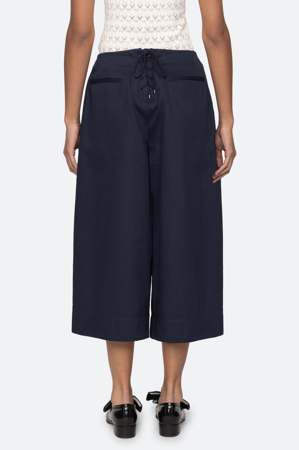 Suzette Sportswear Flare Pants Navy