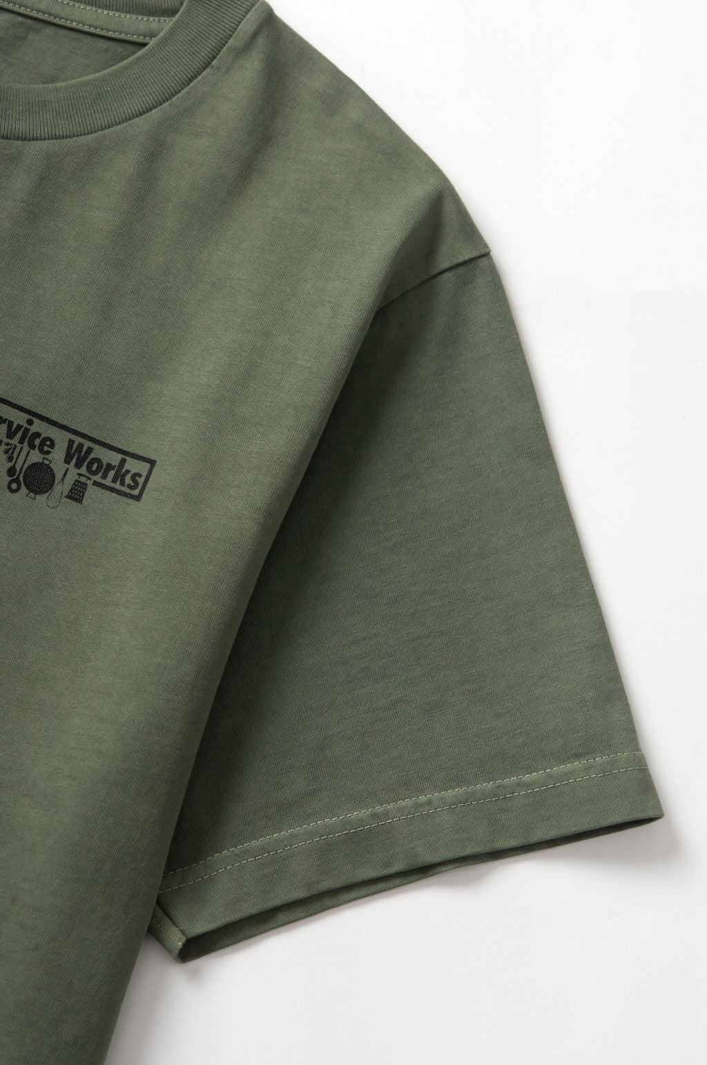Pigment Dyed Trademark Tee Olive