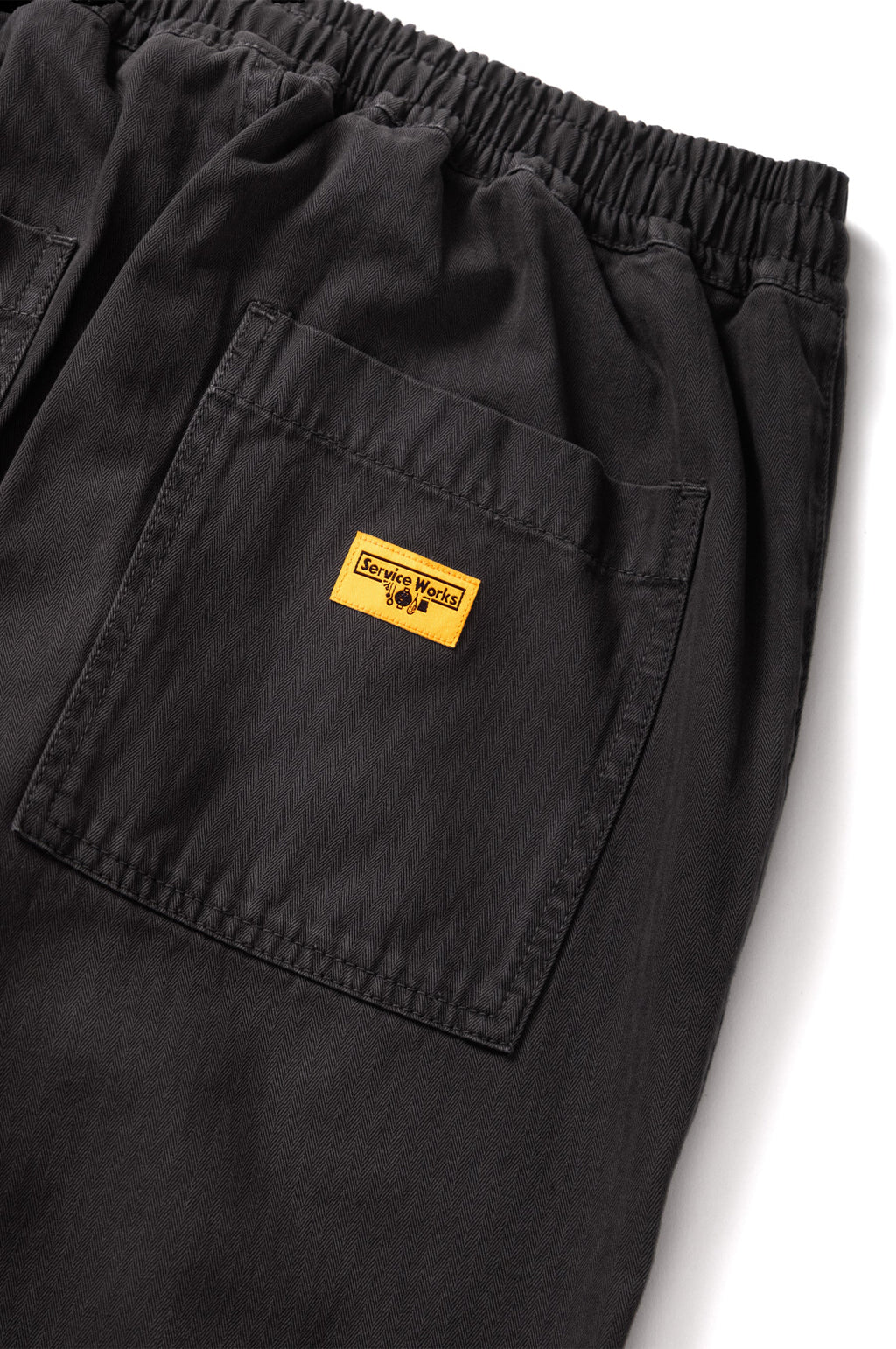 Pigment HBT Chef Pants Black