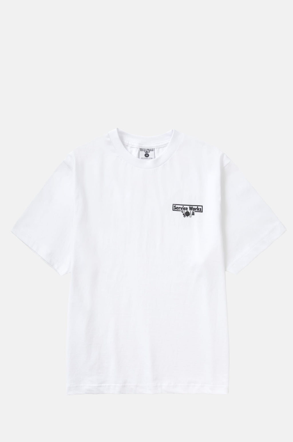 Service Works Trademark Tee White.