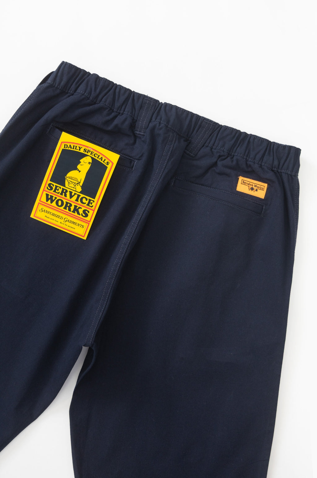 Twill Waiter Pants Dark Navy