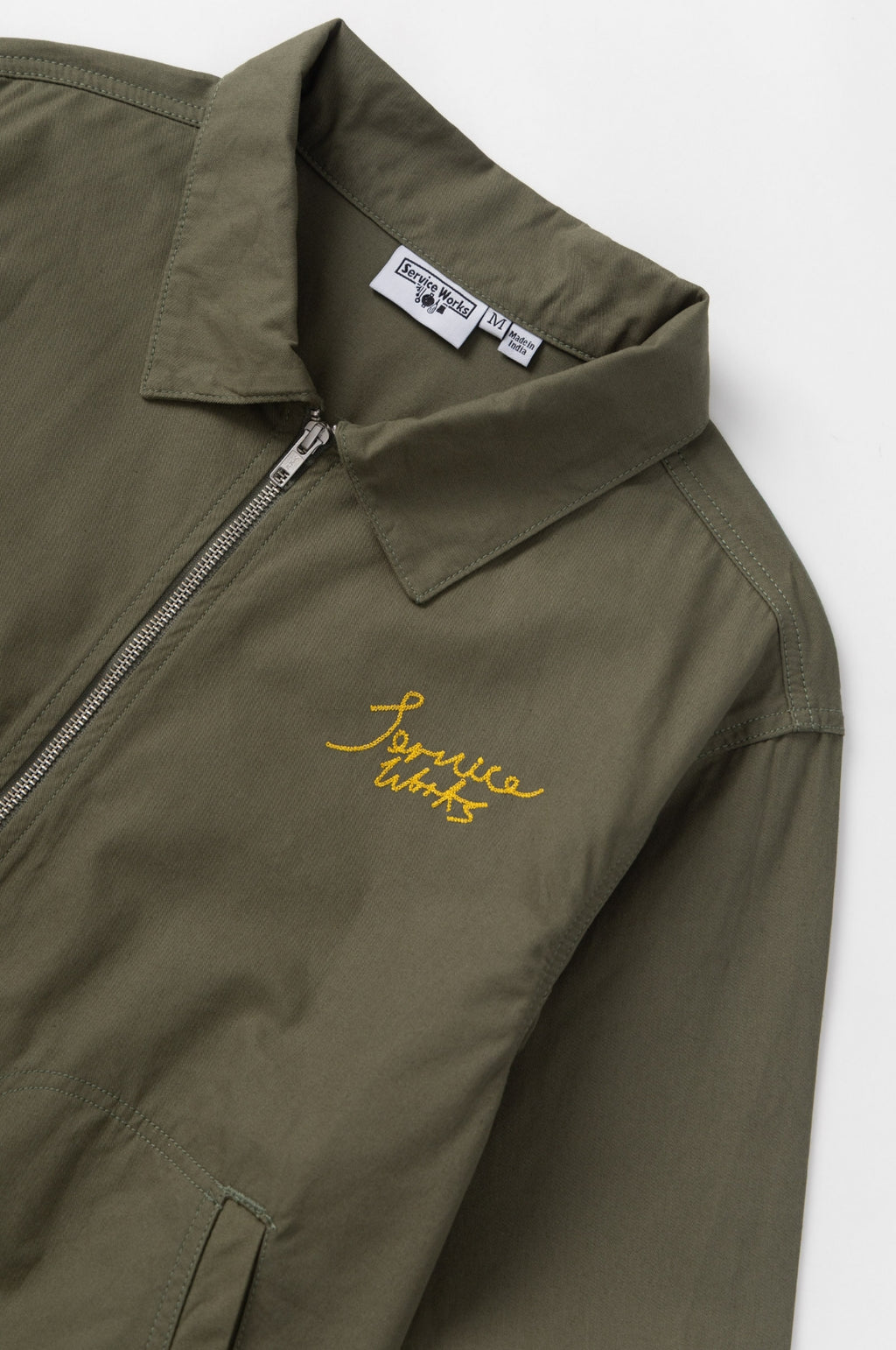 Twill Work Jacket Olive