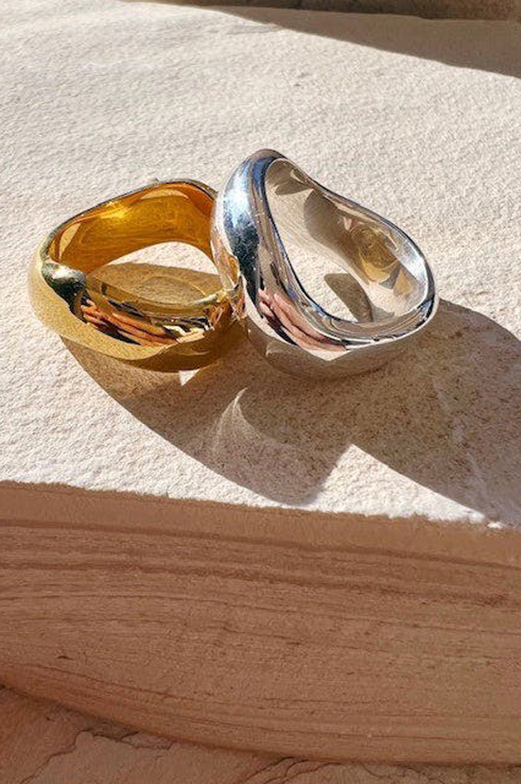 Rocco Chunky Ring Gold