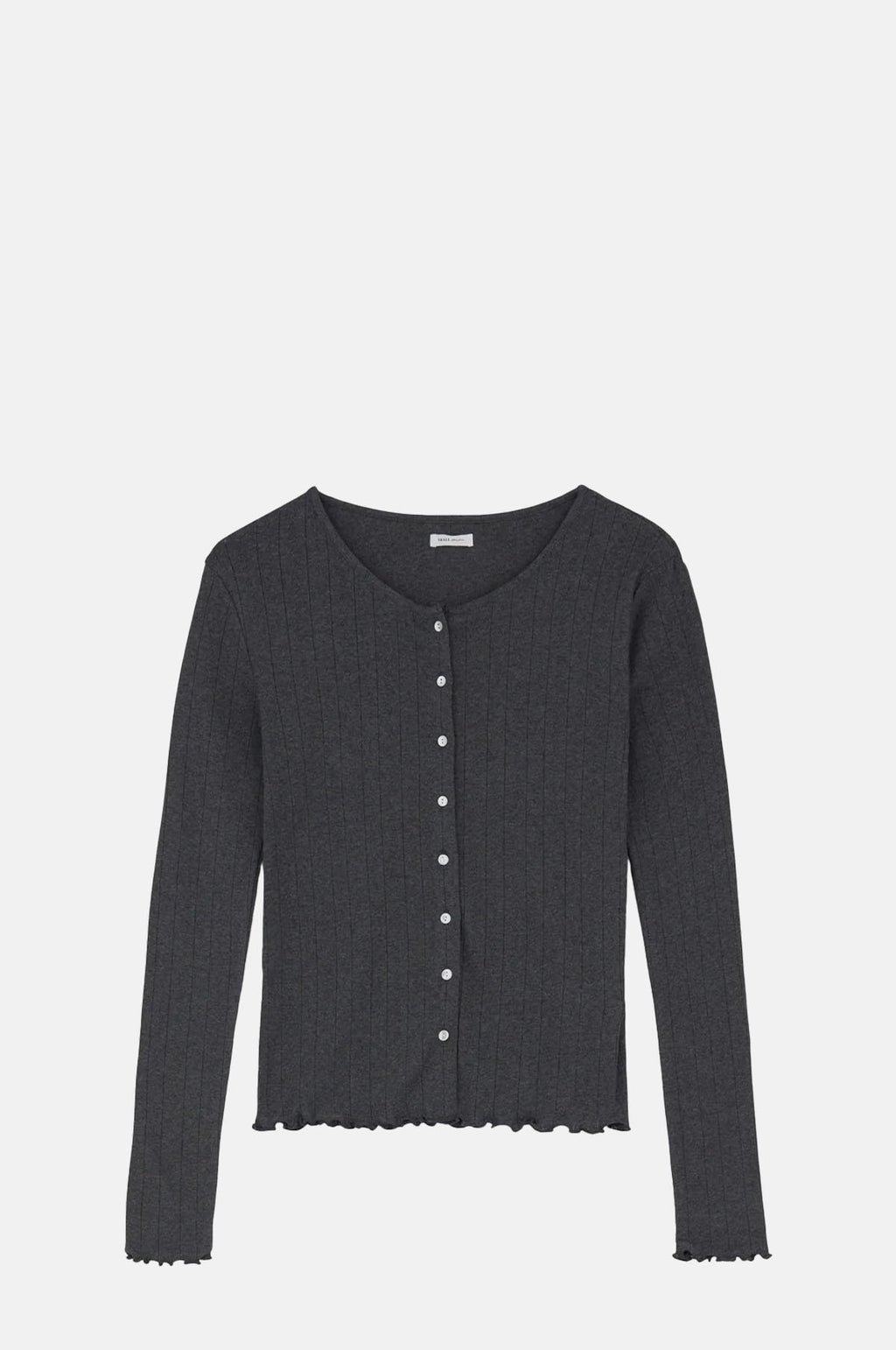 Skall Studio Edie Cardigan Dark Grey.