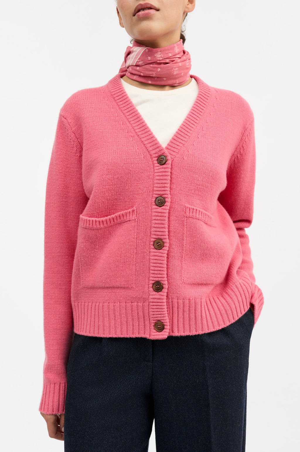 Beti Cardigan Hot Pink