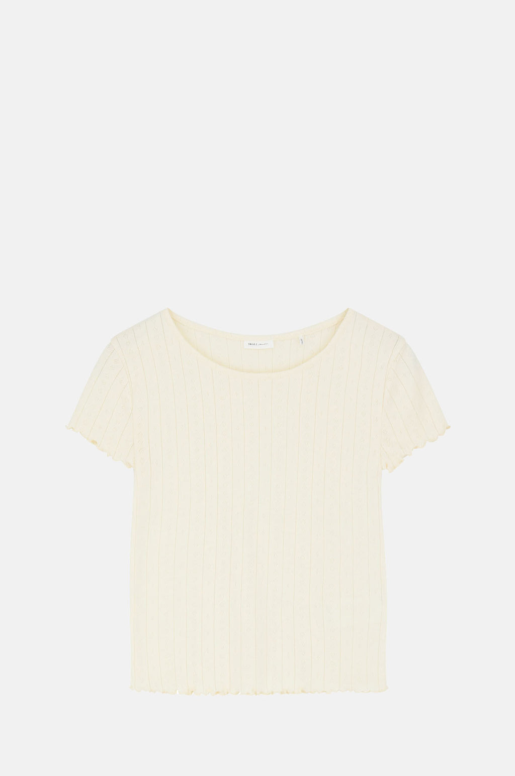 Skall Studio Edie Cap Sleeve Tee Butter.