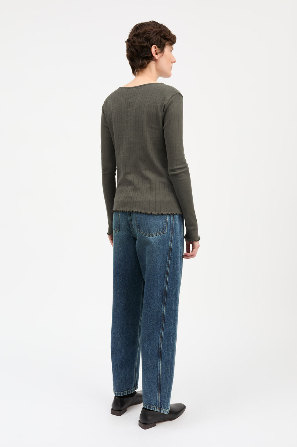 Edie Cardigan Dark Green