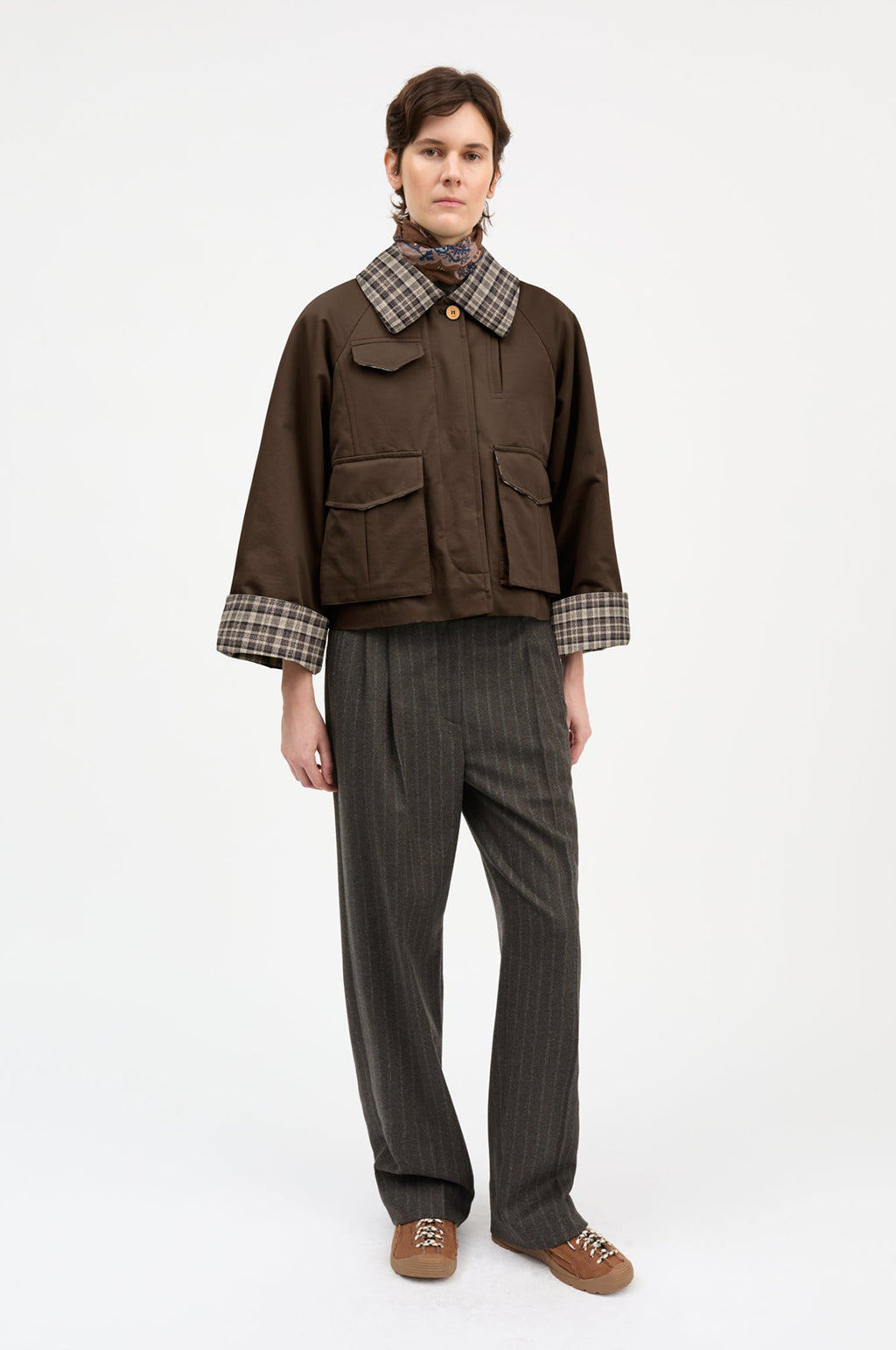 Gaby City Jacket Coco Brown