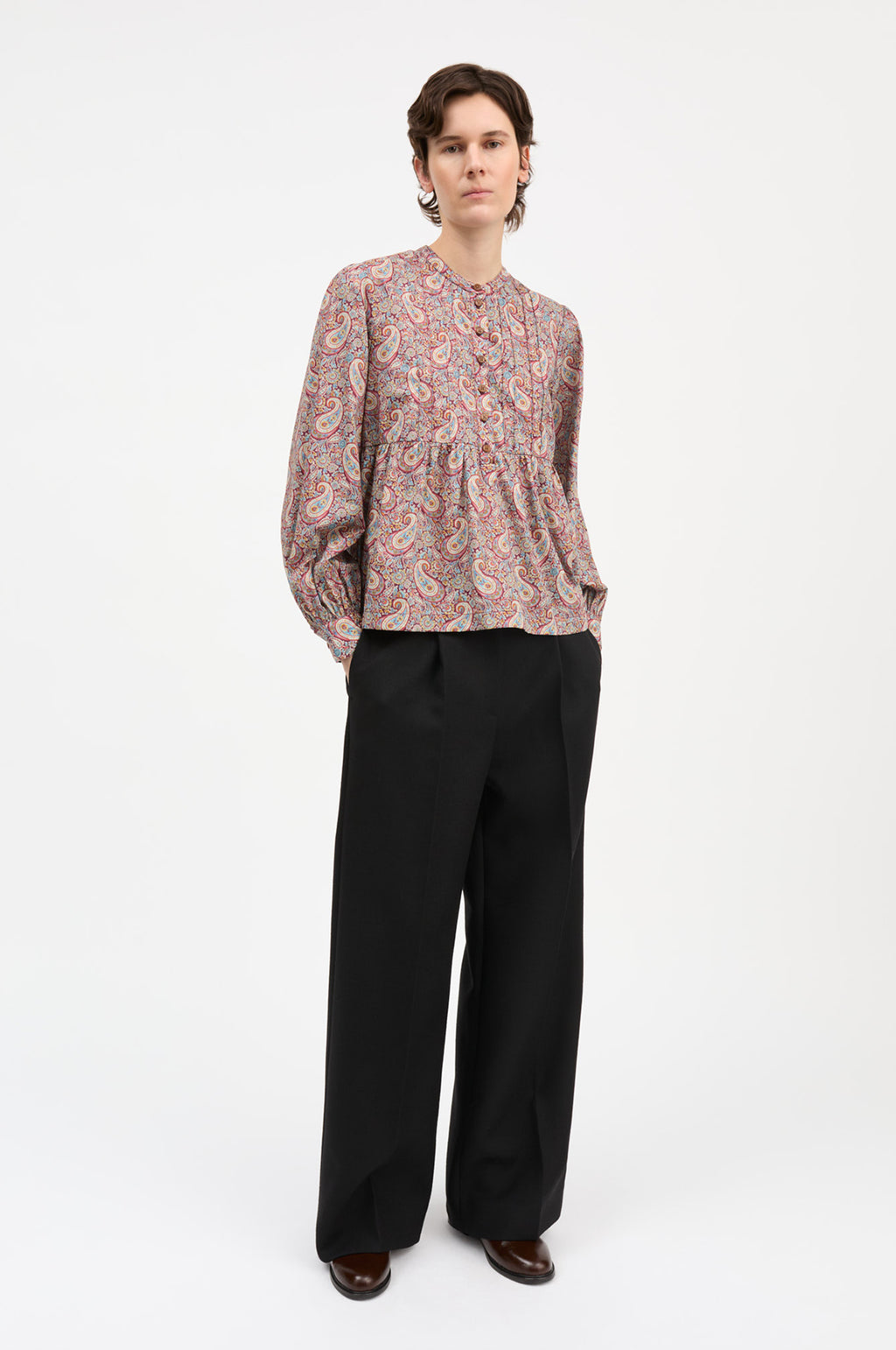 Iseline Shirt Floral Paisley