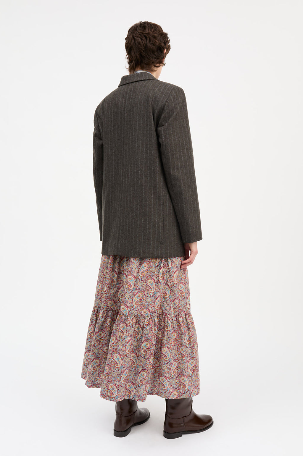 Iseline Skirt Floral Paisley