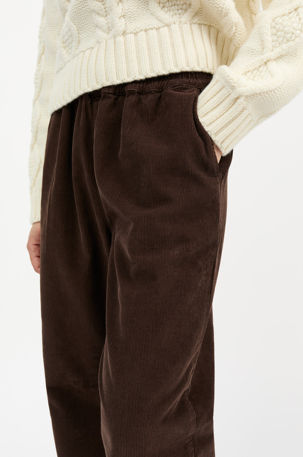 Jasmine Pant Dark Brown
