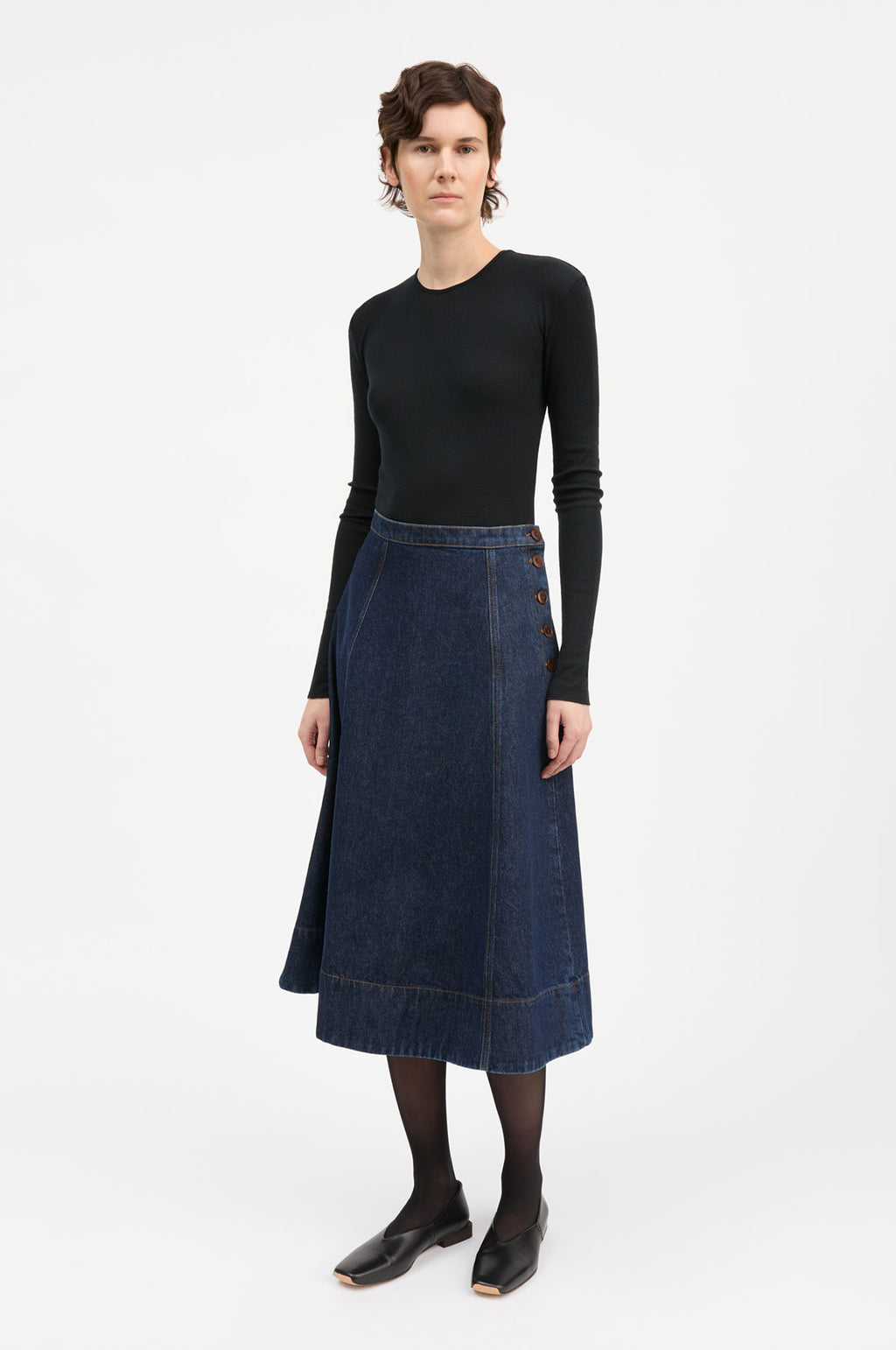 Katinka Skirt Indigo Blue