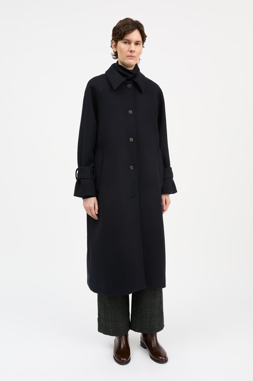 Macy Coat Dark Navy