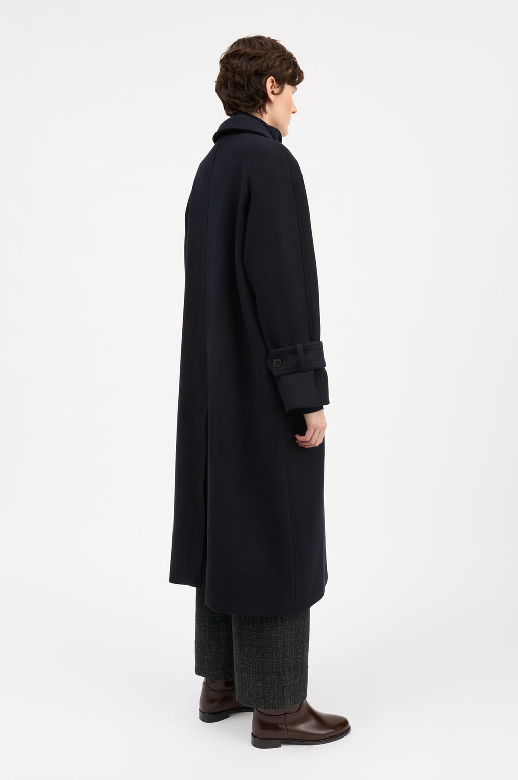 Macy Coat Dark Navy