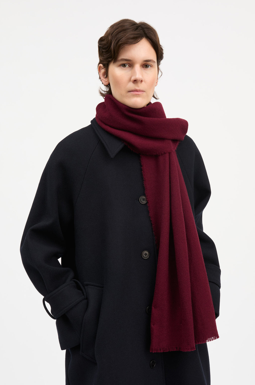 Nadine Scarf Aubergine