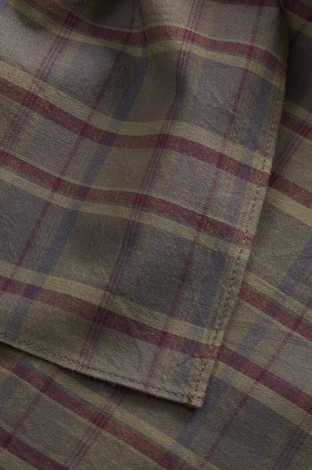 Pluie Scarf Green/Red Check