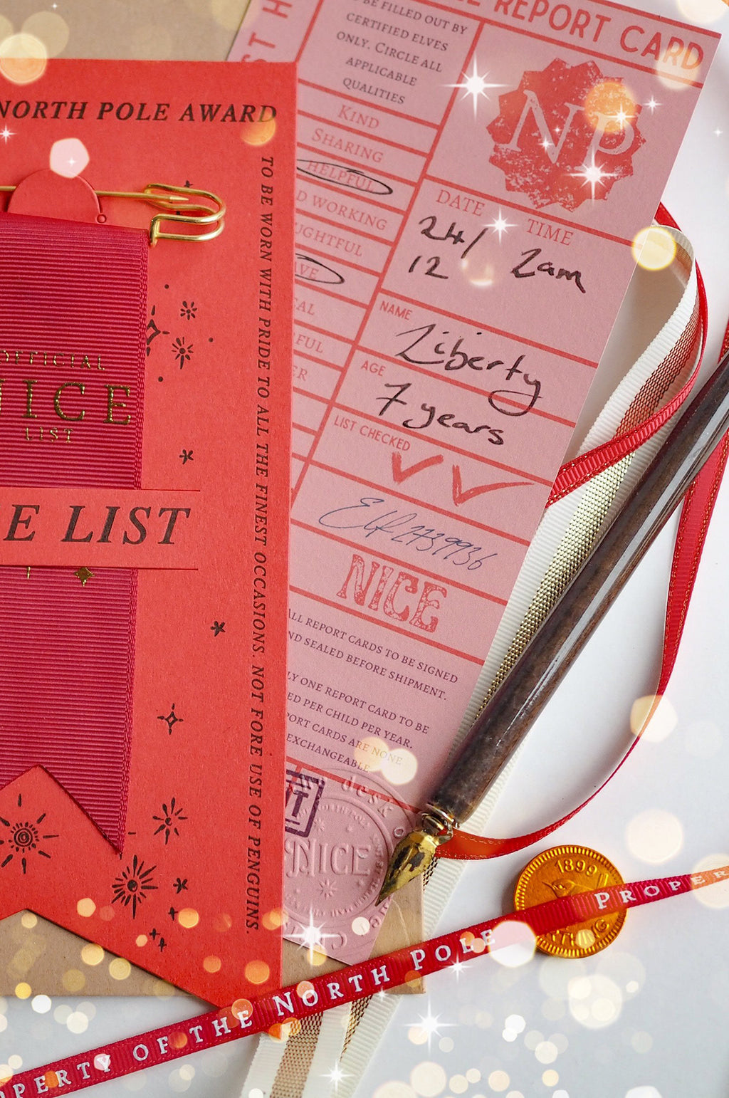 North Pole Report Card