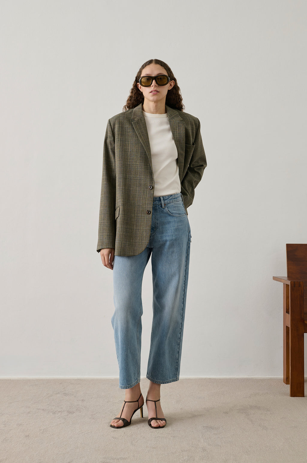 Hermosa Jacket Marron/Vert