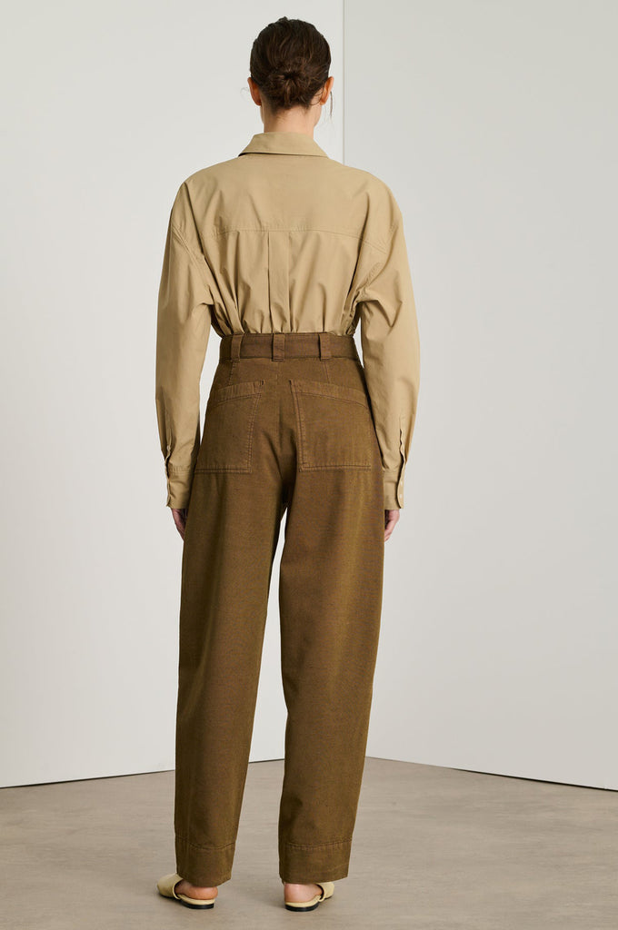 日本未入荷 Soeur パンツ pantalon volage Soeur-Volage-Pant-Marron-