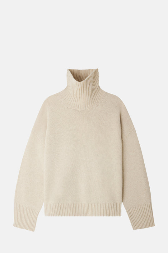 William Knit Ecru Chine