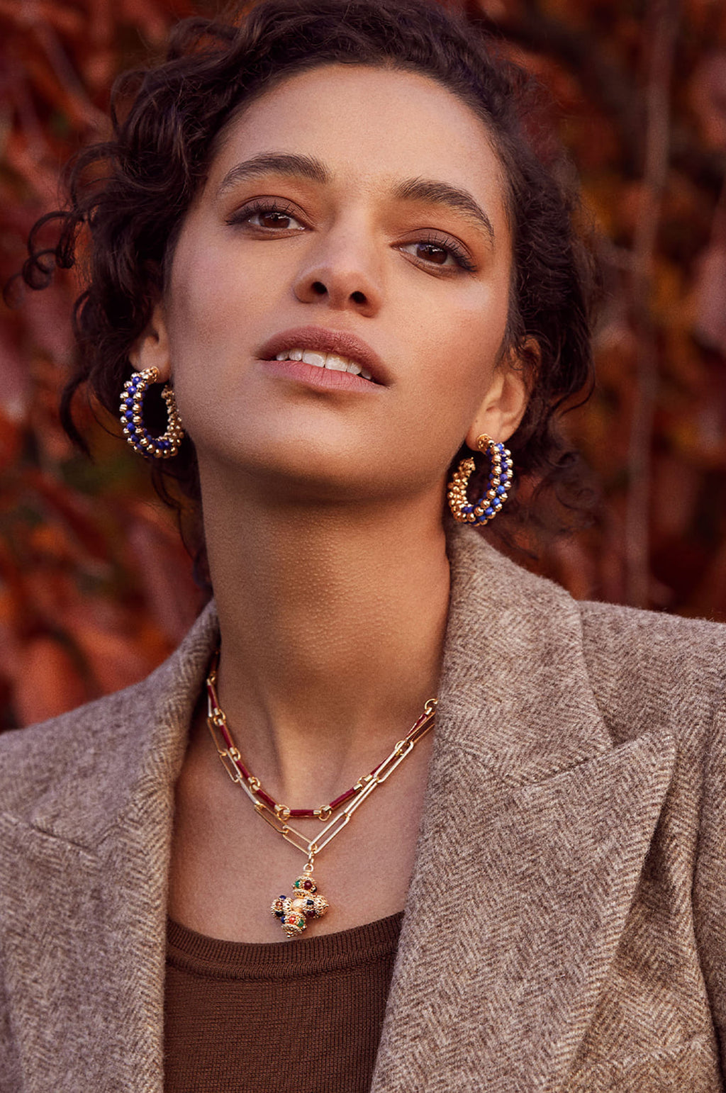 Mini Santina Multicoloured Charm