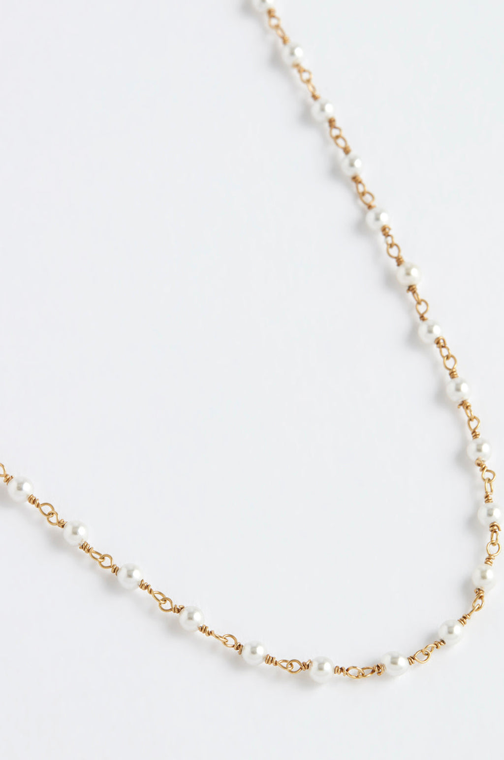 Soru Charm Pearl Necklace