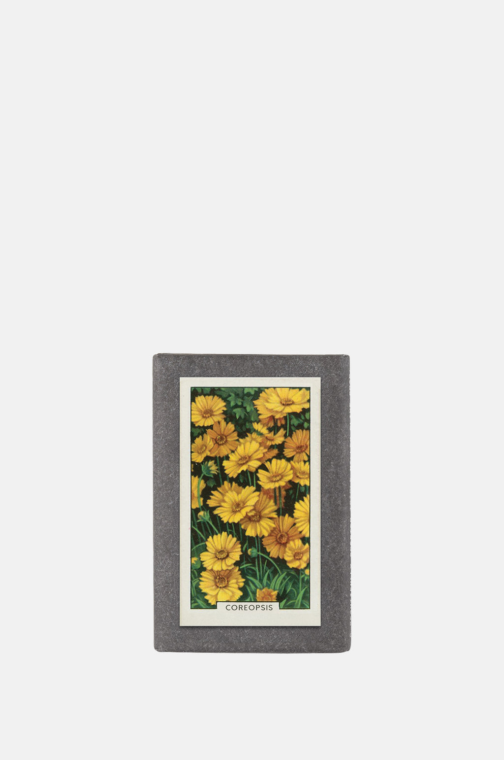 Sting in the Tail Garden Flowers Label Soap Coreopsis.