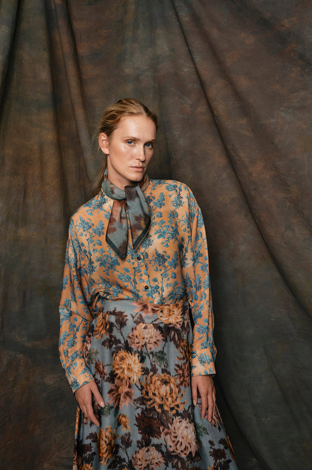 Light Dani Scarf Blue