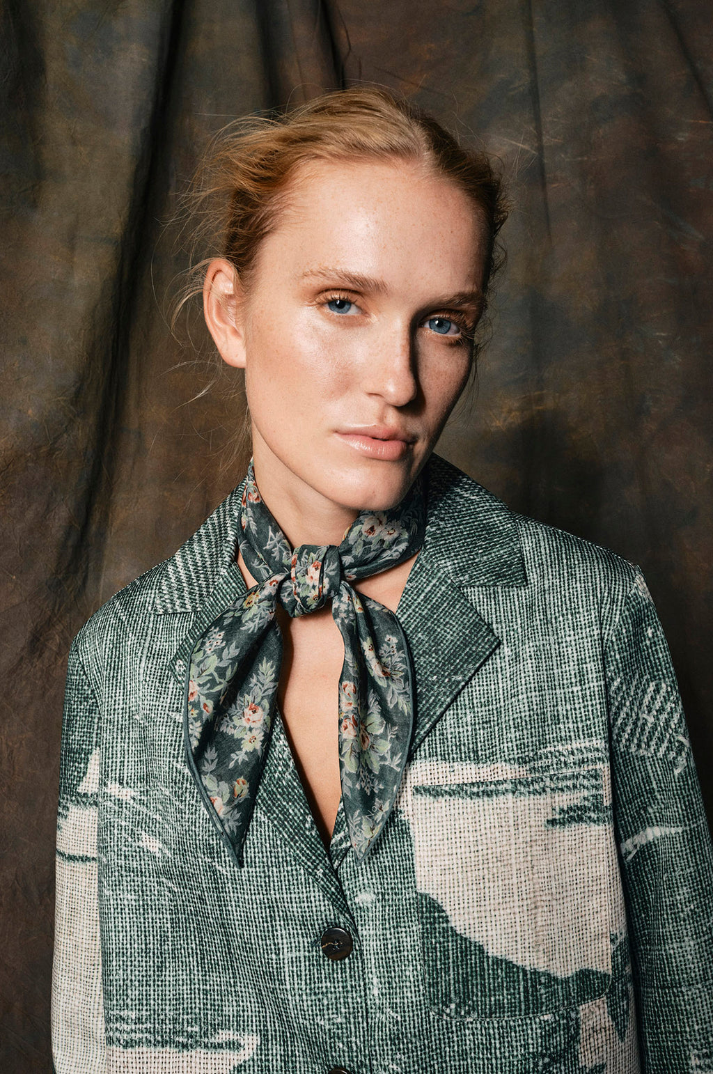 Light Darcy Scarf Green