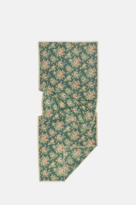 Long Darcy Scarf Green