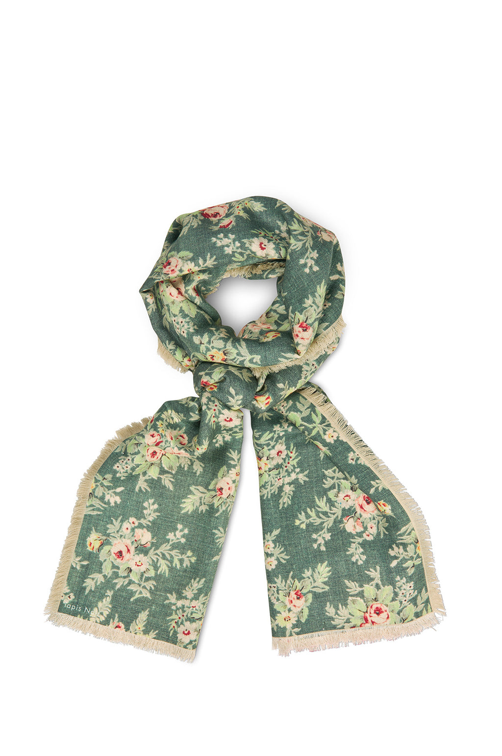 Long Darcy Scarf Green