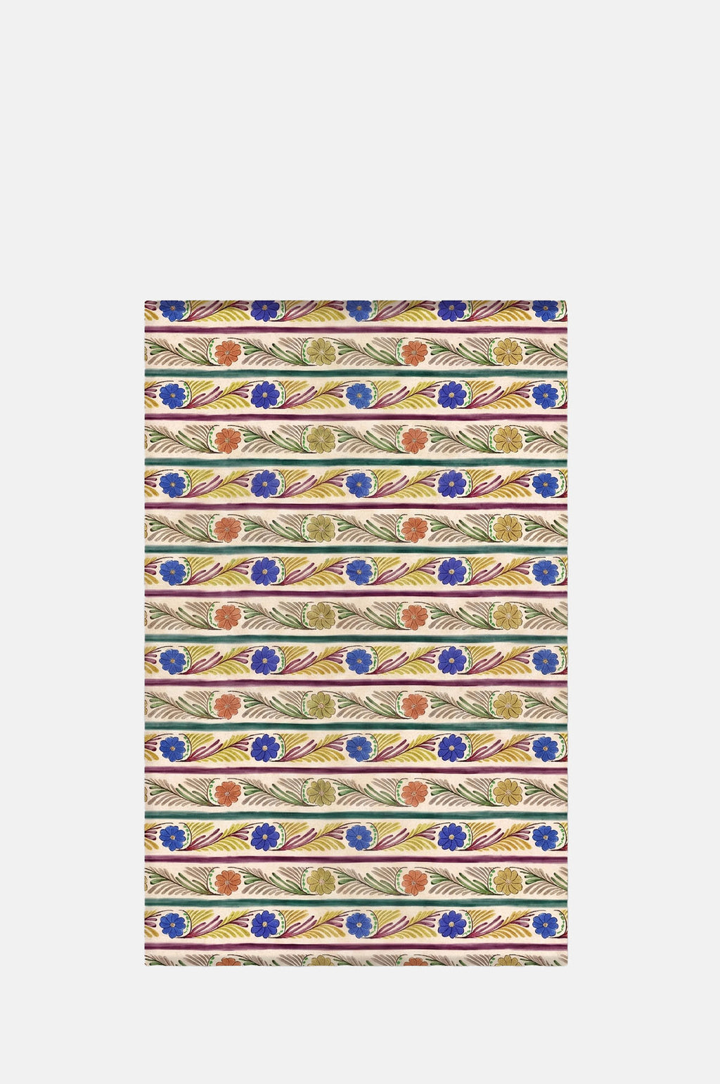 The Kensington Paperie Delft Stripe Wrapping Paper Set of 3 Sheets.