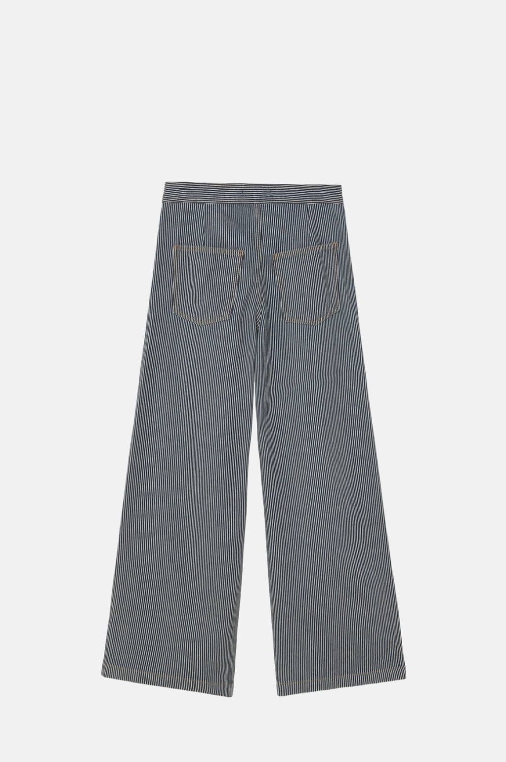 Berta Striped Trousers Navy