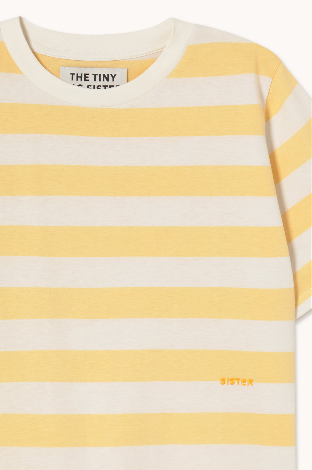 Striped Tee Mellow Yellow