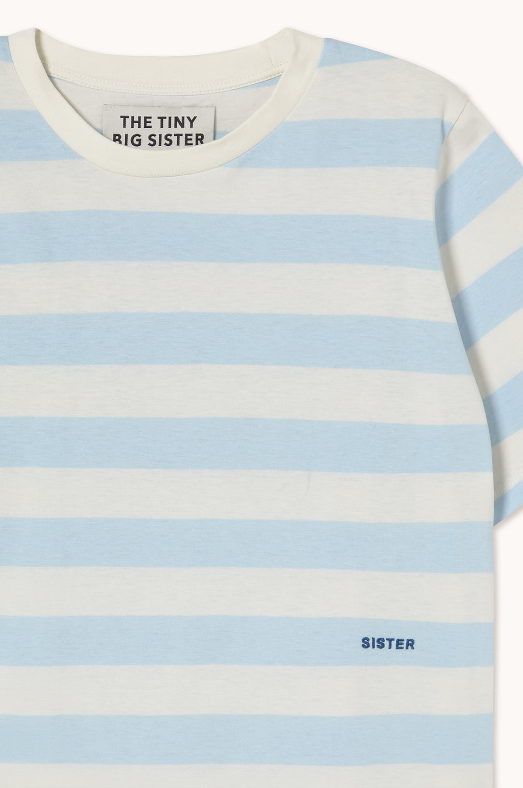 Striped Tee Pretty Blue