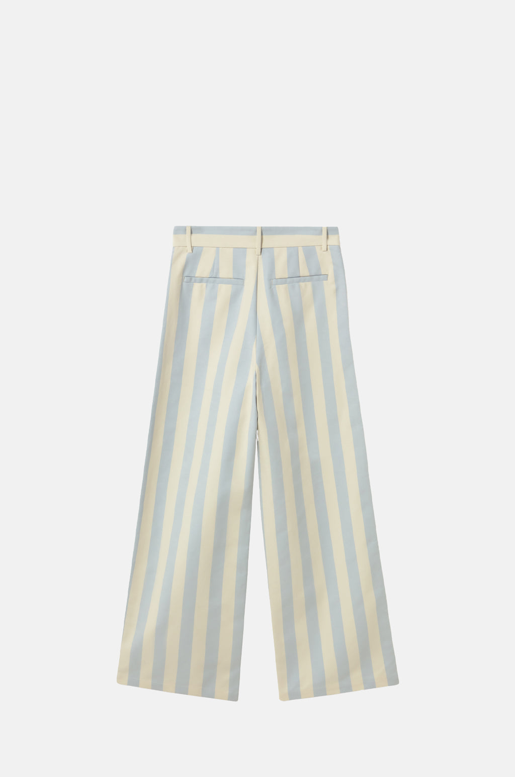 Striped Trousers Denim Blue/Ivory