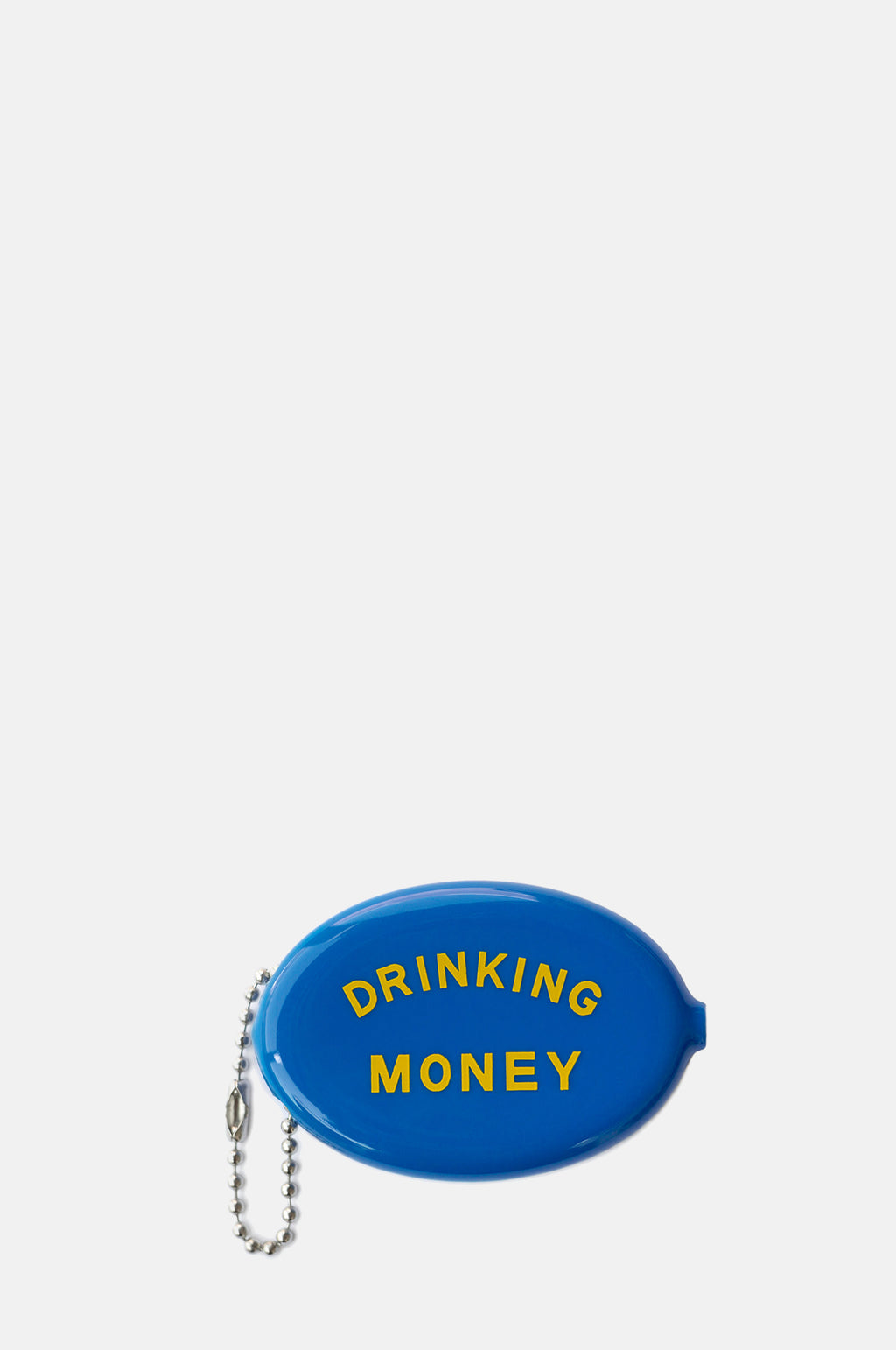 Three Potato Four Drinking Money Coin Pouch in Blue and Yellow.