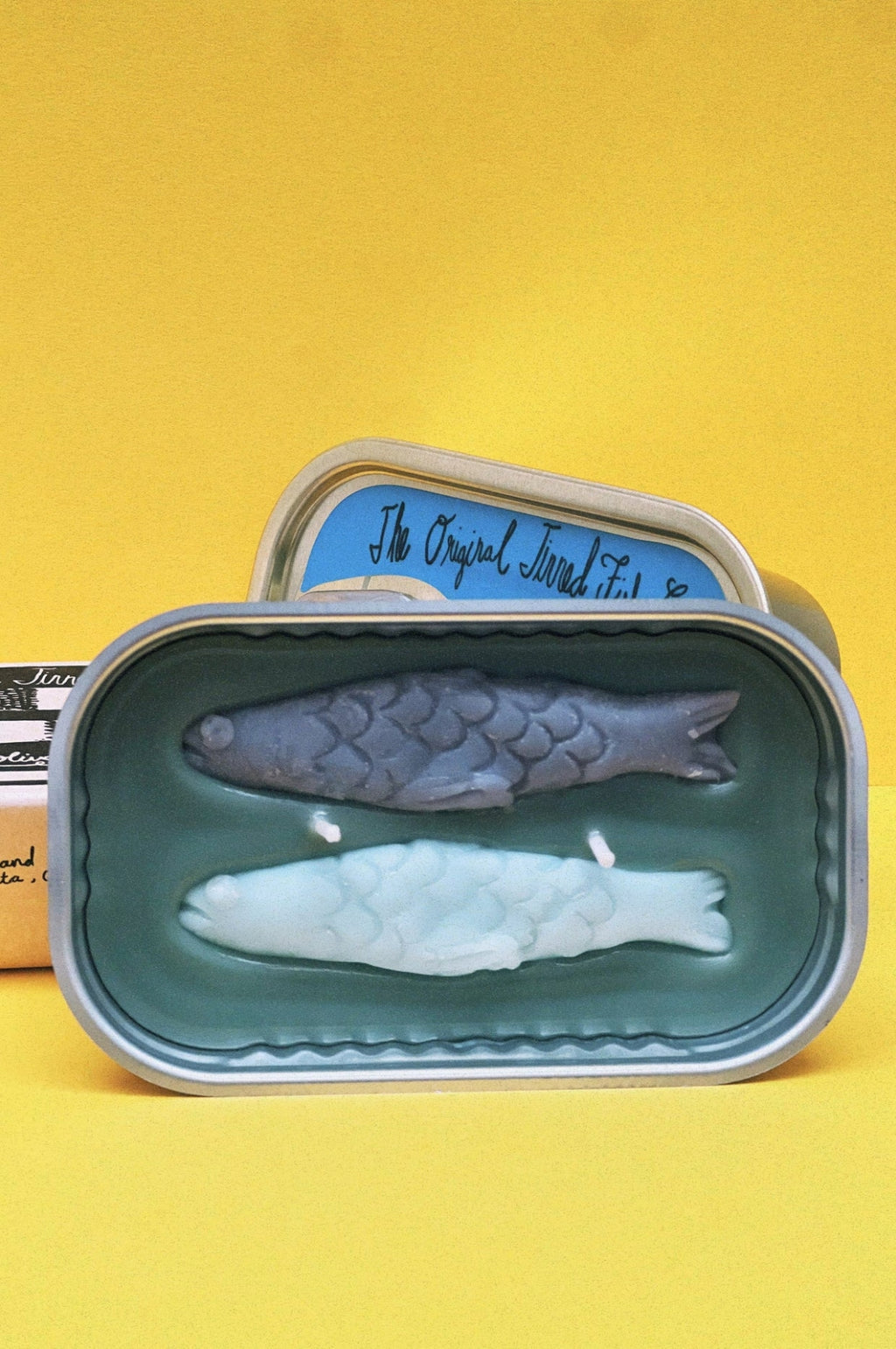 Olive Oil and Sea Salt Tinned Fish Candle