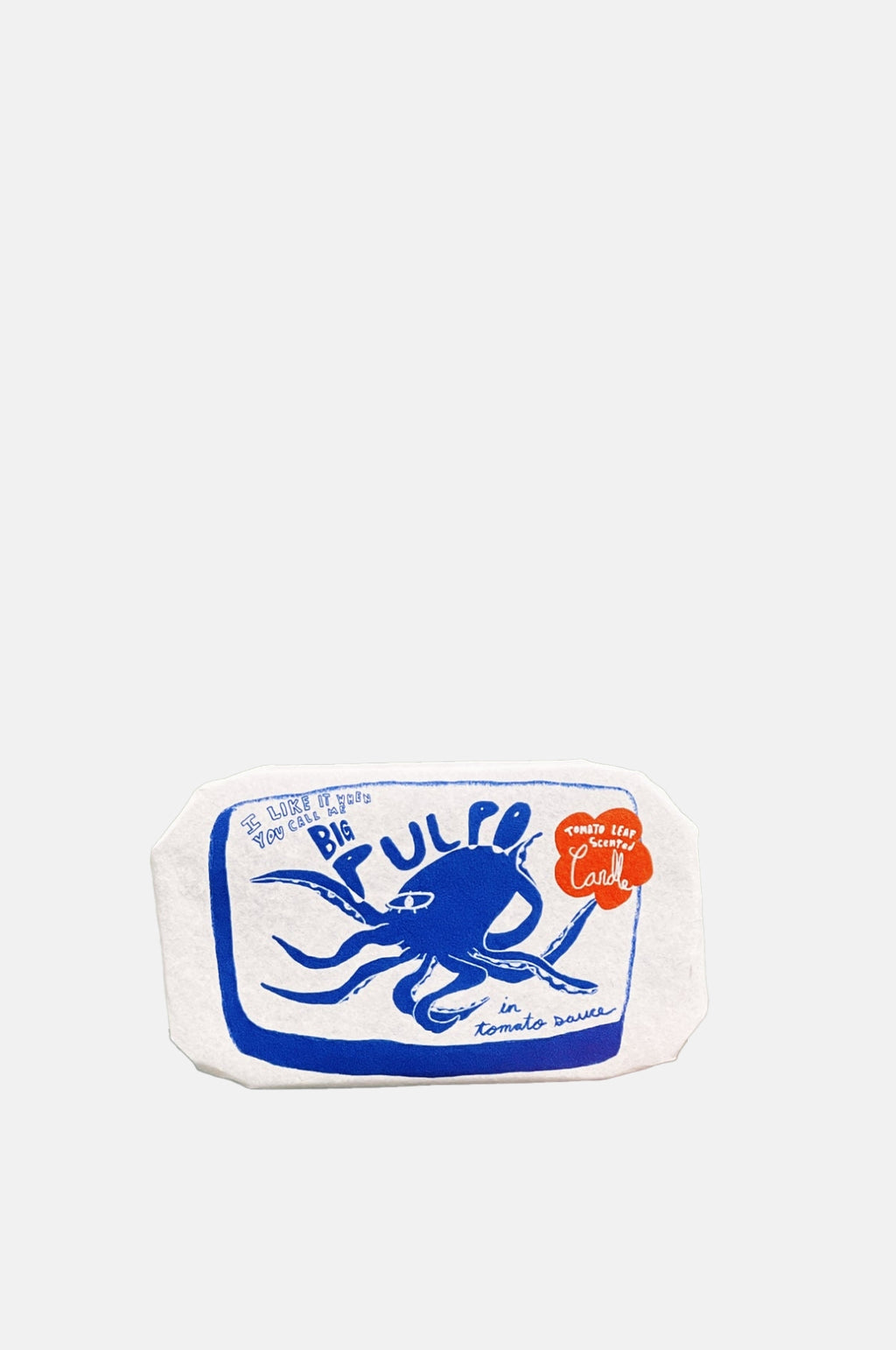 Pulpo in Tomato Sauce Tinned Fish Candle