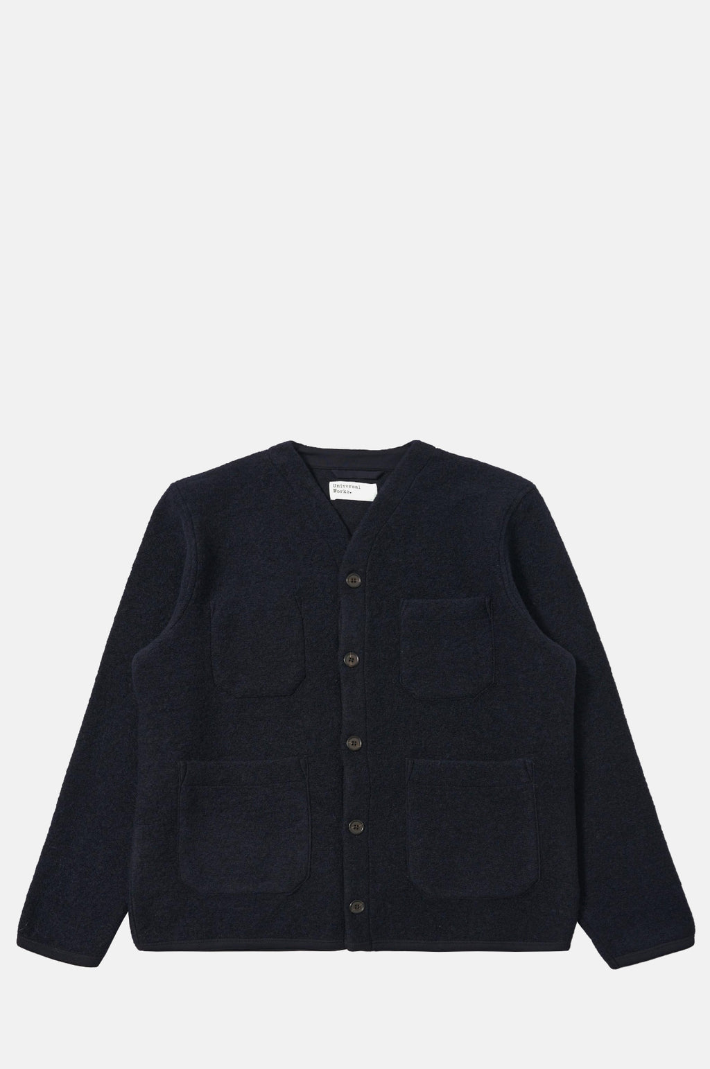 Universal Works Cardigan Navy.