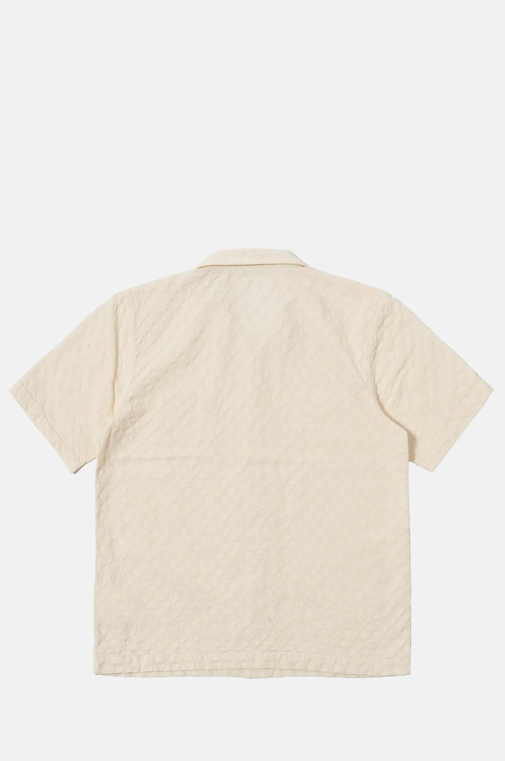 Road Shirt Dot Waffle Ecru