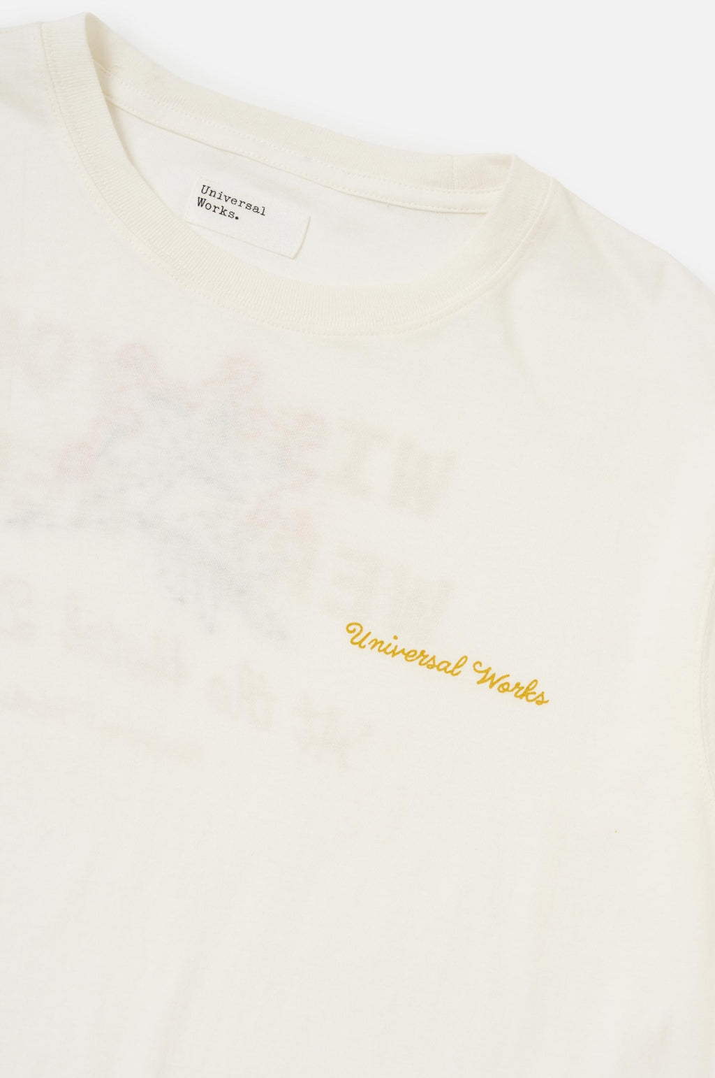 Wish You Were Here Tee Ecru