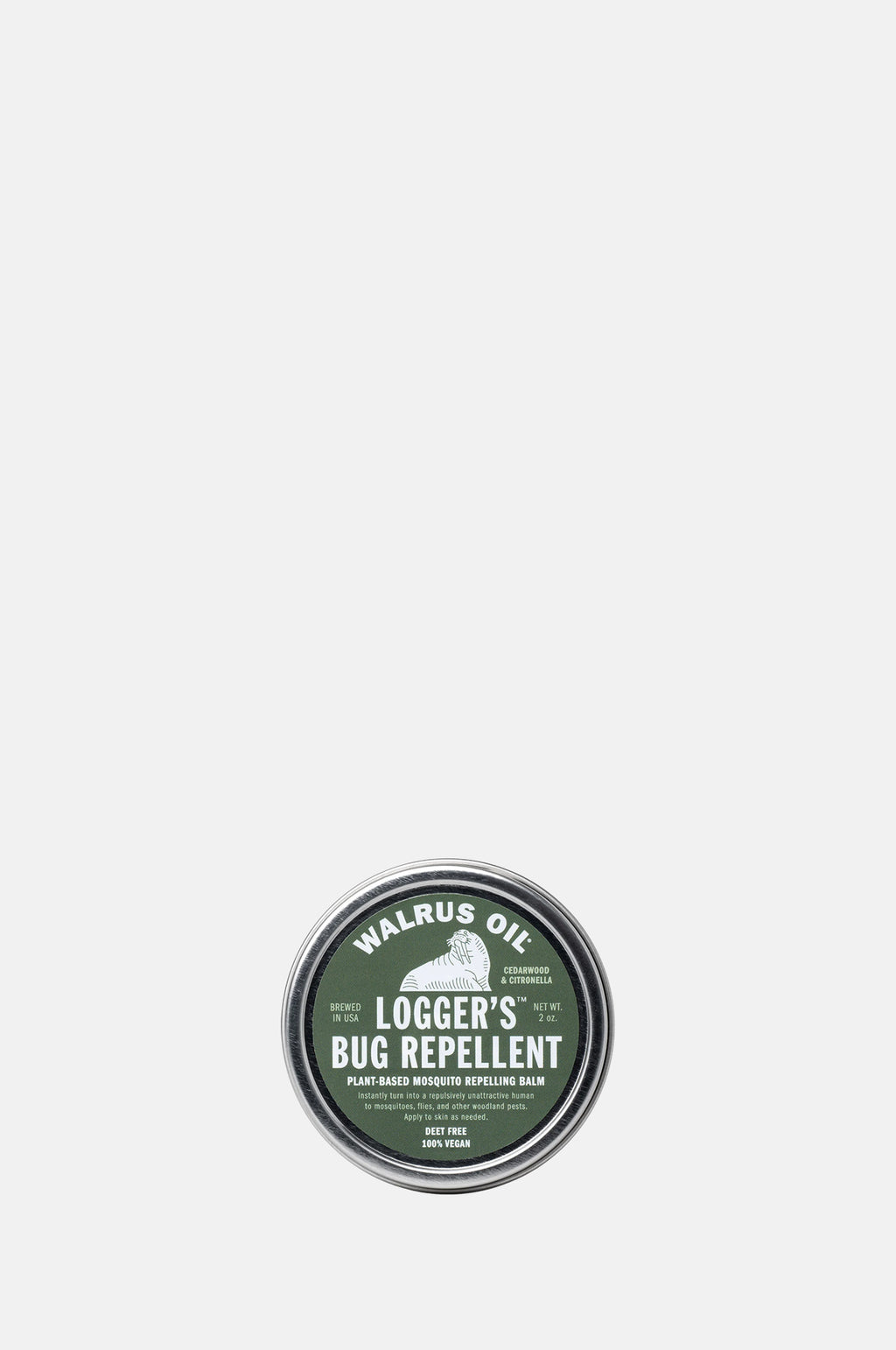 Walrus Oil Loggers Bug Repellent.