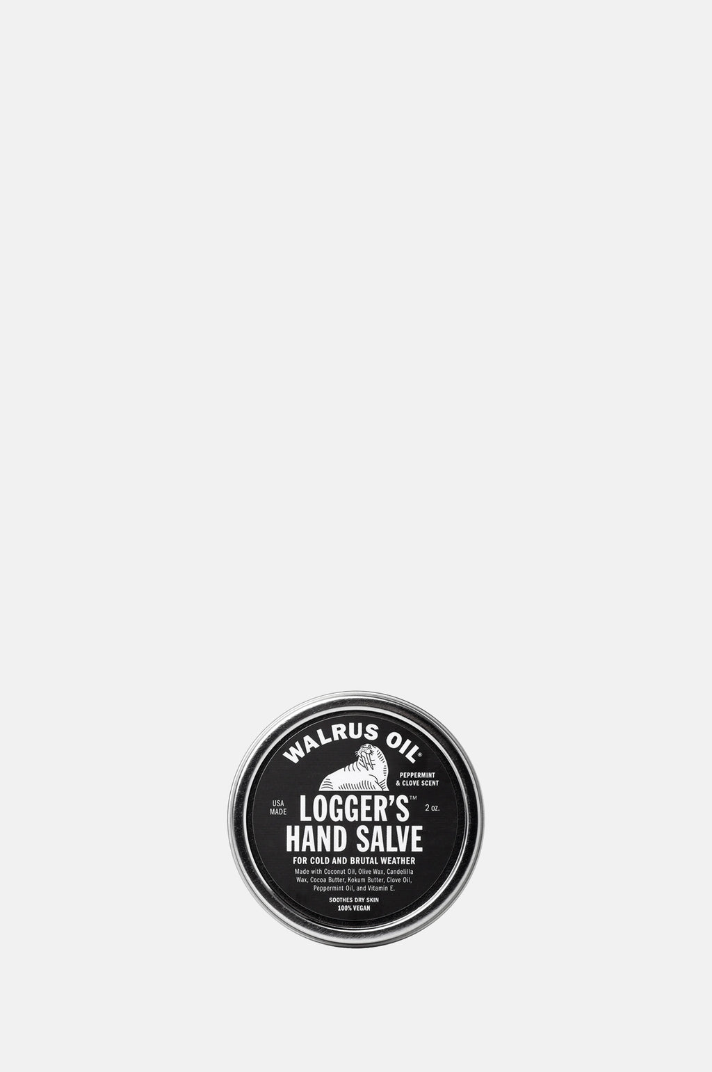 Walrus Oil Loggers Hand Salve Peppermint and Clove.