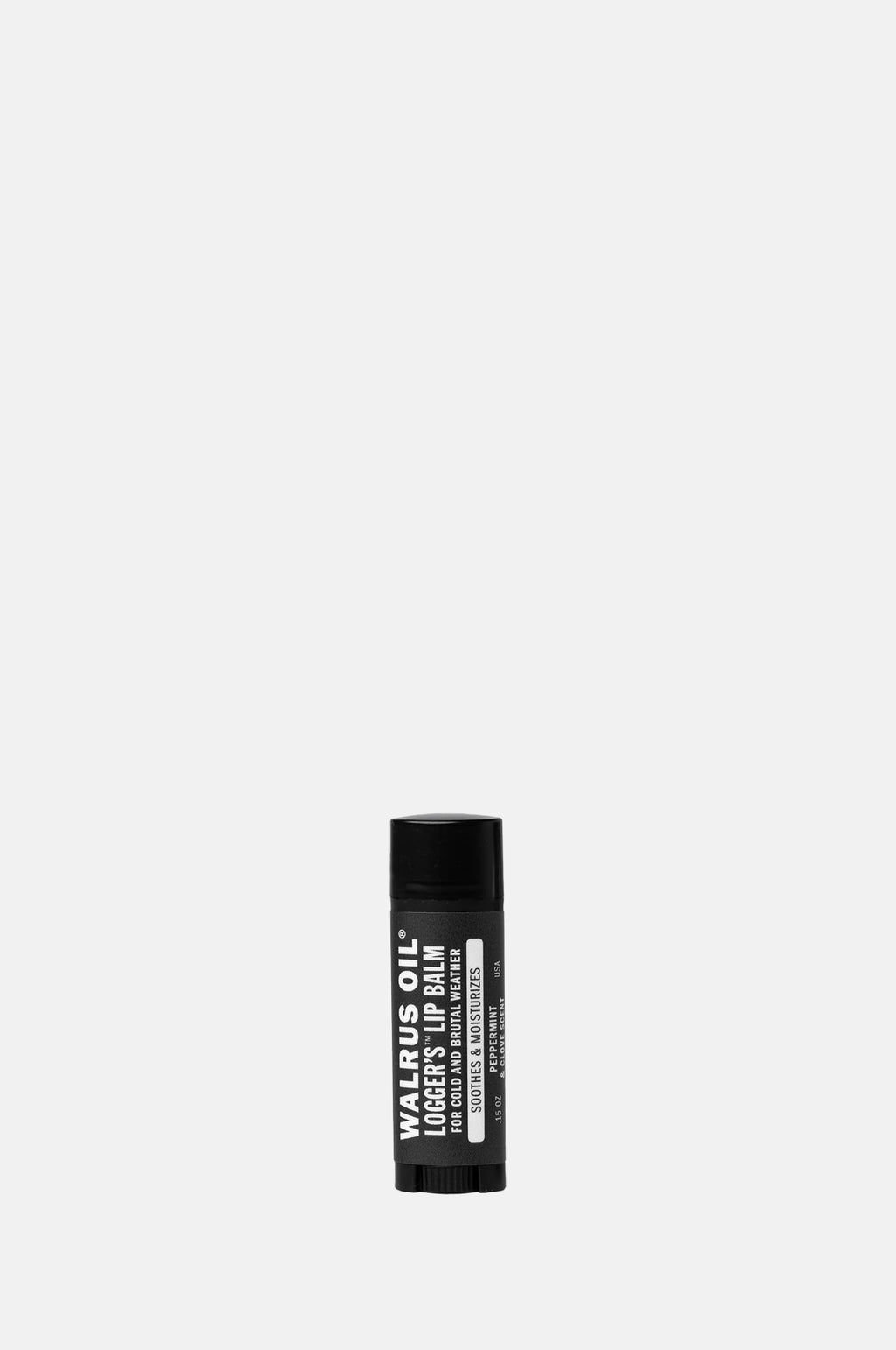 Walrus Oil Loggers Lip Balm Peppermint and Clove.