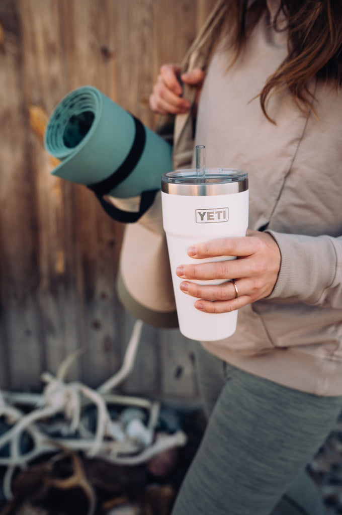 Yeti Rambler Straw Cup White – The Hambledon